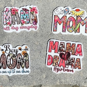 Mom Bogg Bag Charm: Waterproof Acrylic Bag Accessory