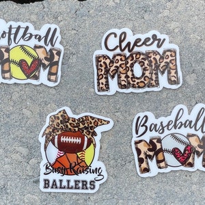 Cheer mom, sports Bogg bag charms, softball mom, accessories for bogg bag, gift idea, bogg bag charms