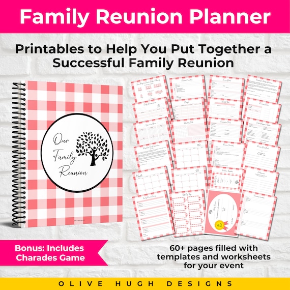 Printable Family Reunion Checklist Pdf Printable Word Searches