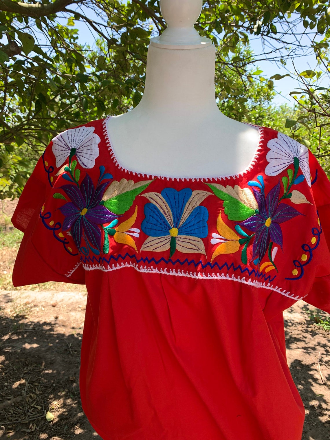 Mexican Blouses Etsy