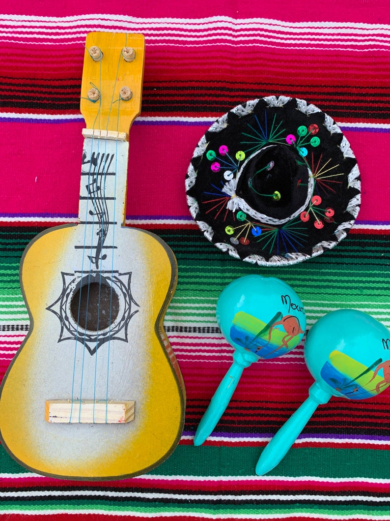 Mexican instrument toy sets Etsy