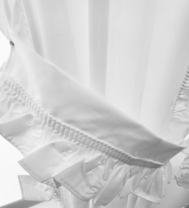 Classical Ruffle Classic White Cape Cod Ruffle Design Made in USA - Etsy