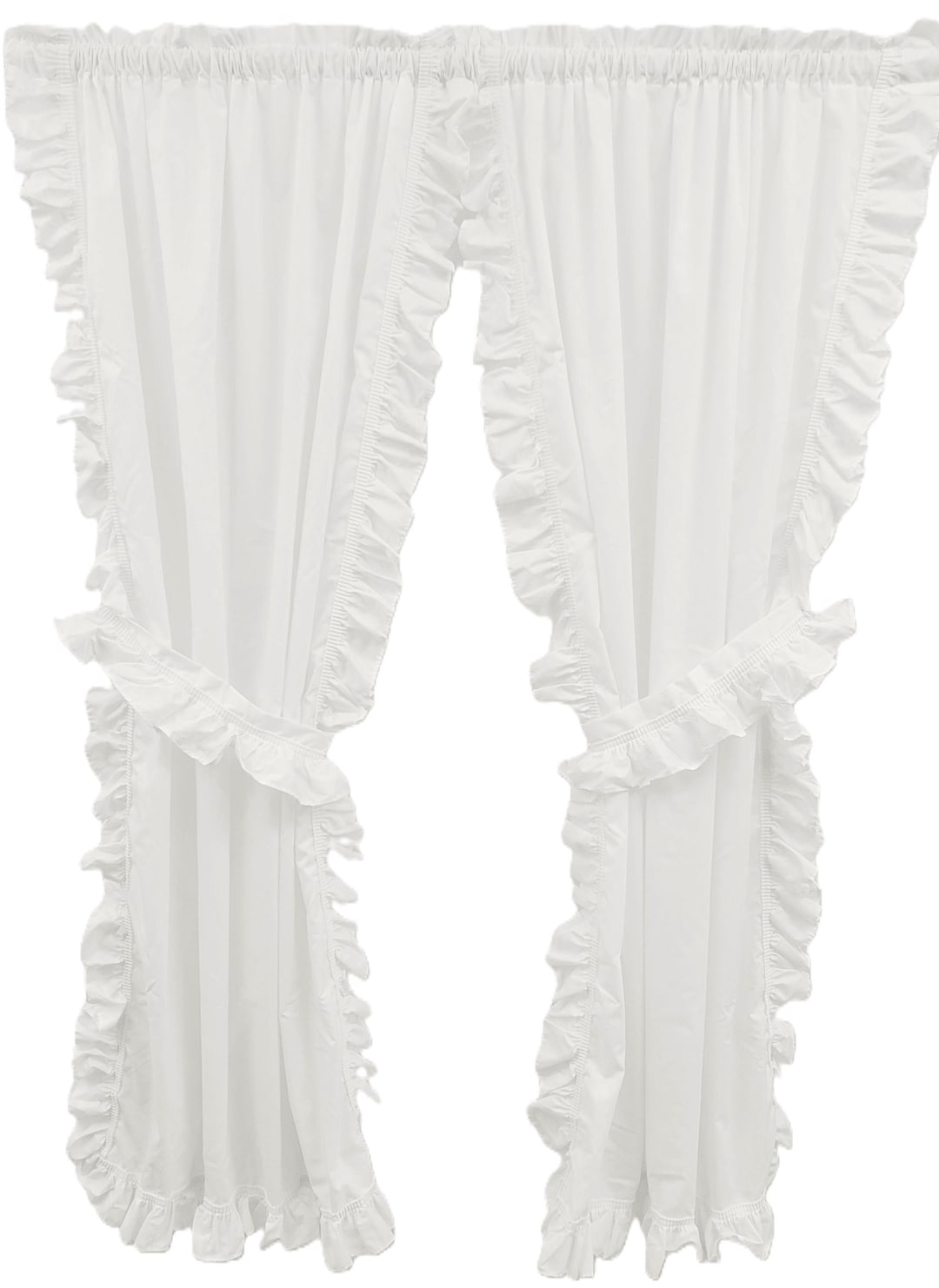 Classical Ruffle Classic White Cape Cod Ruffle Design Made in USA - Etsy
