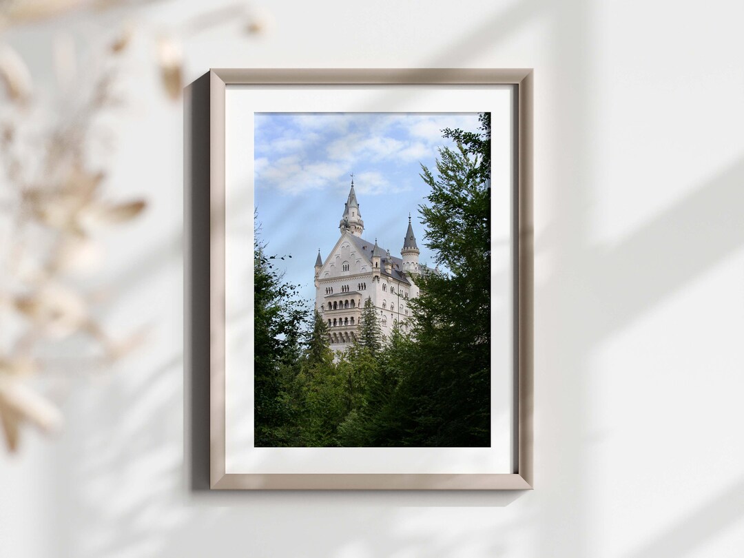 Neuschwanstein Castle Neuschwanstein German Castle Neuschwanstein Print ...