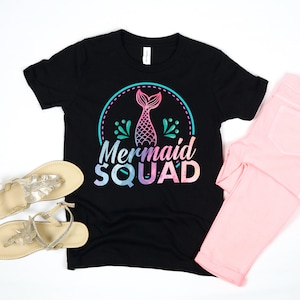 Meerjungfrau Geburtstag Shirt - Meerjungfrau Kader - Mädchen Meerjungfrau Shirt - Kinder Meerjungfrau SirtYouth Short Sleeve T-Shirt