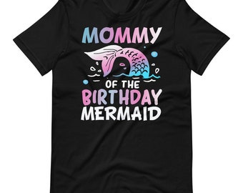 Mermaid Shirt Mermaid Birthday Shirt Mermaid Grandma Shirt Matching ...