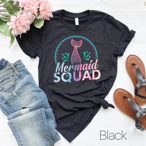 Meerjungfrau Shirt Lustiges Squad T-Shirt Meerjungfrau Squad Shirt Lustiges Meerjungfrau T-Shirt