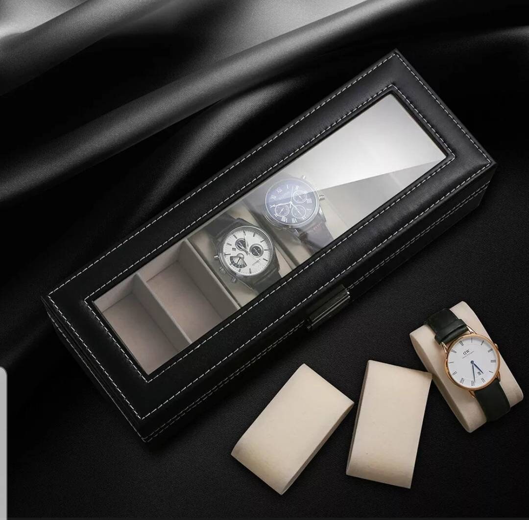 Personalised Watch Box Custom Gift Watch Organizer Watch Storage Custom