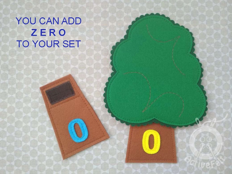 Montessori apple number activity