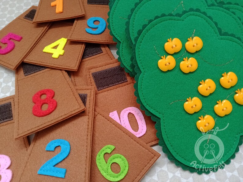 count to 10 early childhood education toddler learning toy