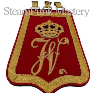 Brunswick Hussars Reg 17 officers Flap embroidered Pouch Sabretache bag