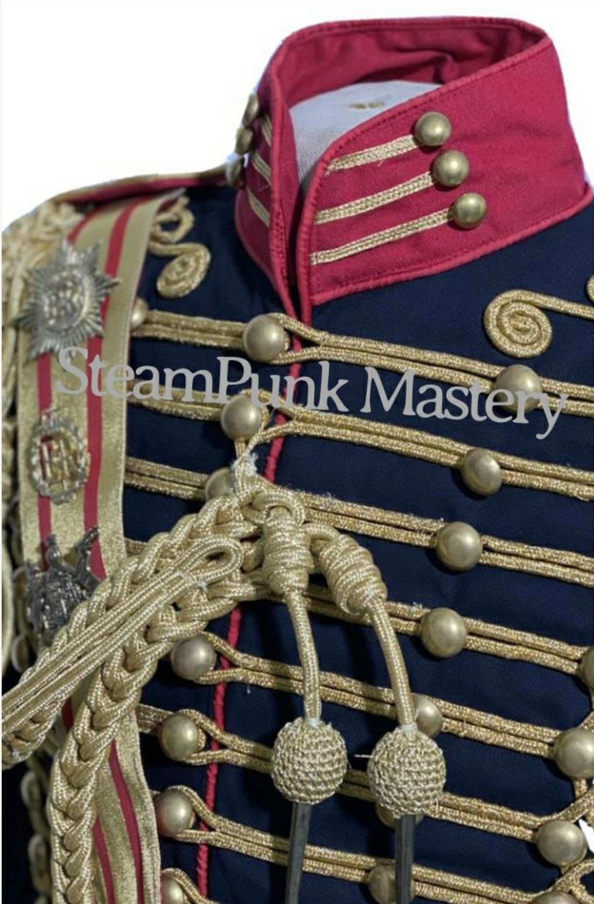 5 pcs mens Jacket Ceremonial Hussar Officers with Aiguillette Etsy
