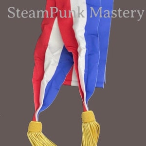 French Imperial  waist  Sash with bullion tassels
