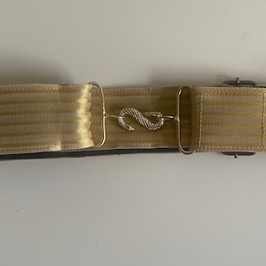 Connettore fibbia cintura solida guerra nepolenica serpente cintura oro