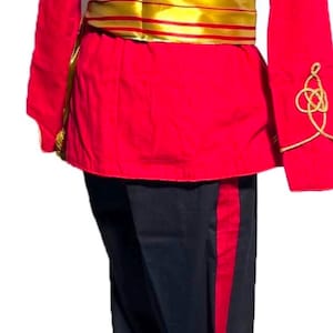 Uniform pants with side stripes