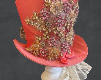 Black & Hot Pink Lace Formal Fancy Dress Gothic / Burlesque  display picture 3