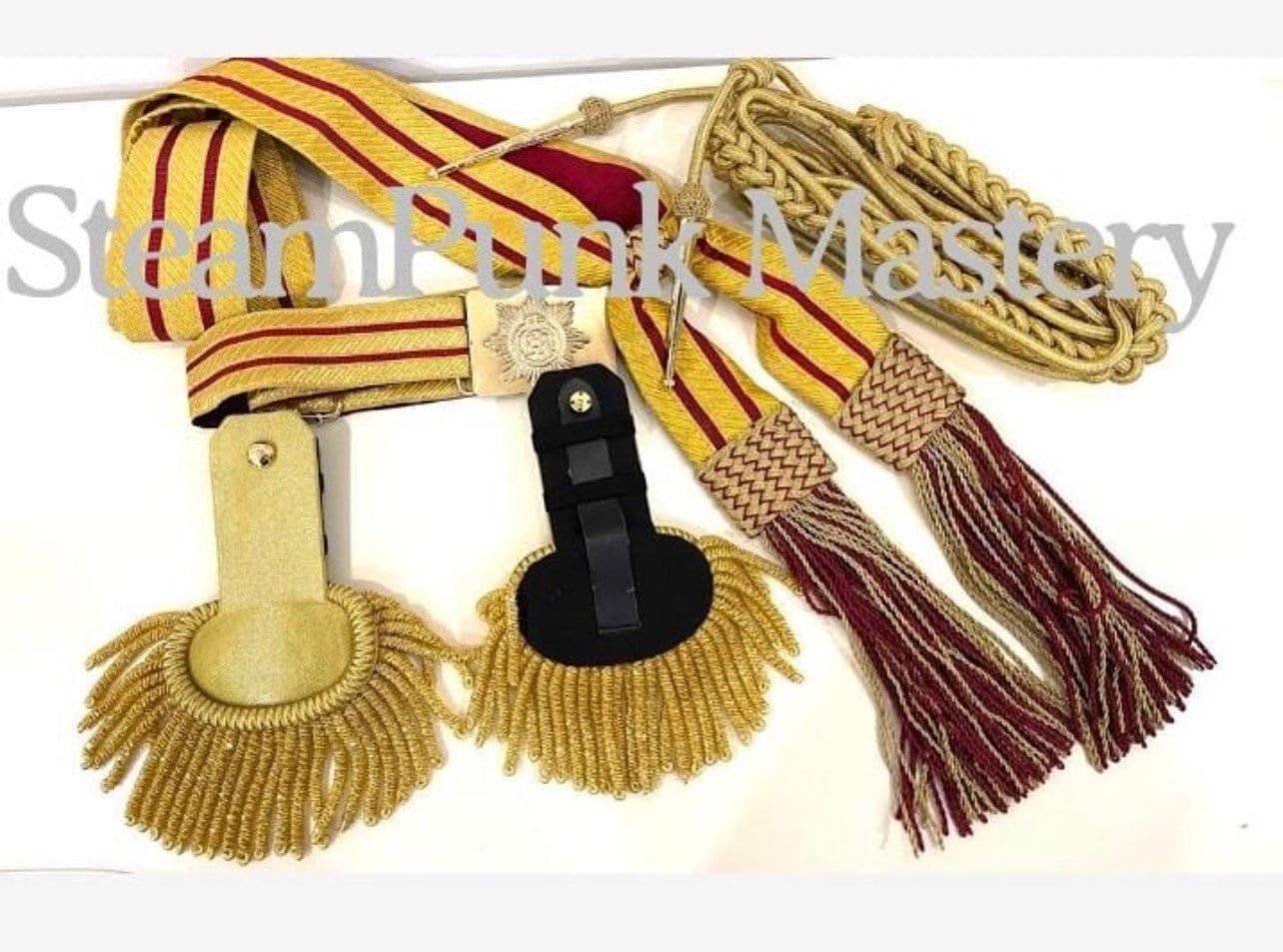 4 Pcs Ceremonial British Officer Shoulder Accessories Royal Etsy