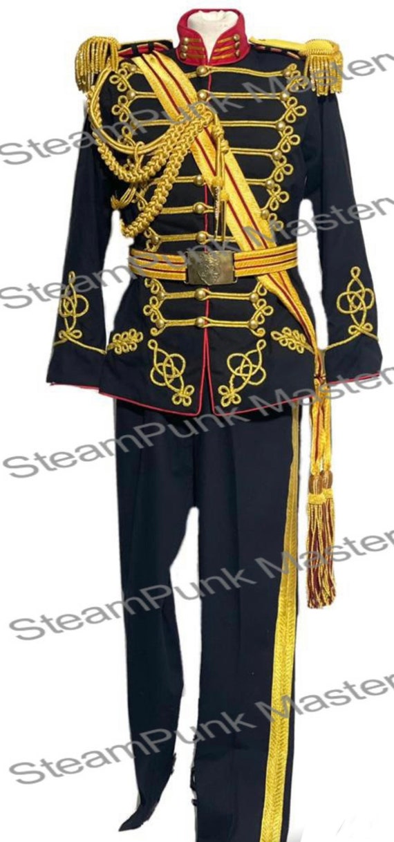 military dress black Iron Heart IHSH-425-BLK 8oz Military Whipcord CPO Shirt - Black main image 0