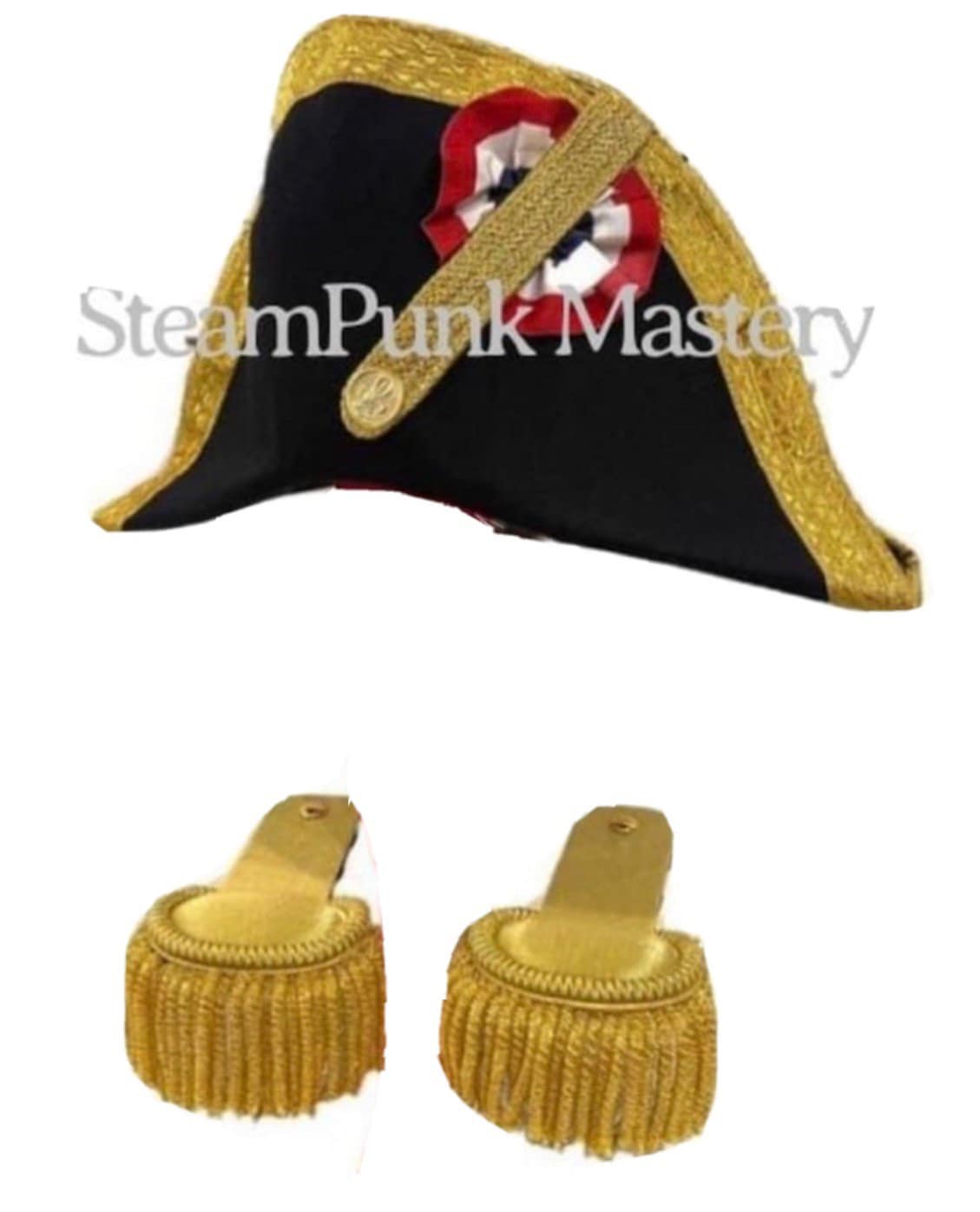 Admiral Bicorn Hat French Soldier Naval Officer Napoleon Cap -  Portugal
