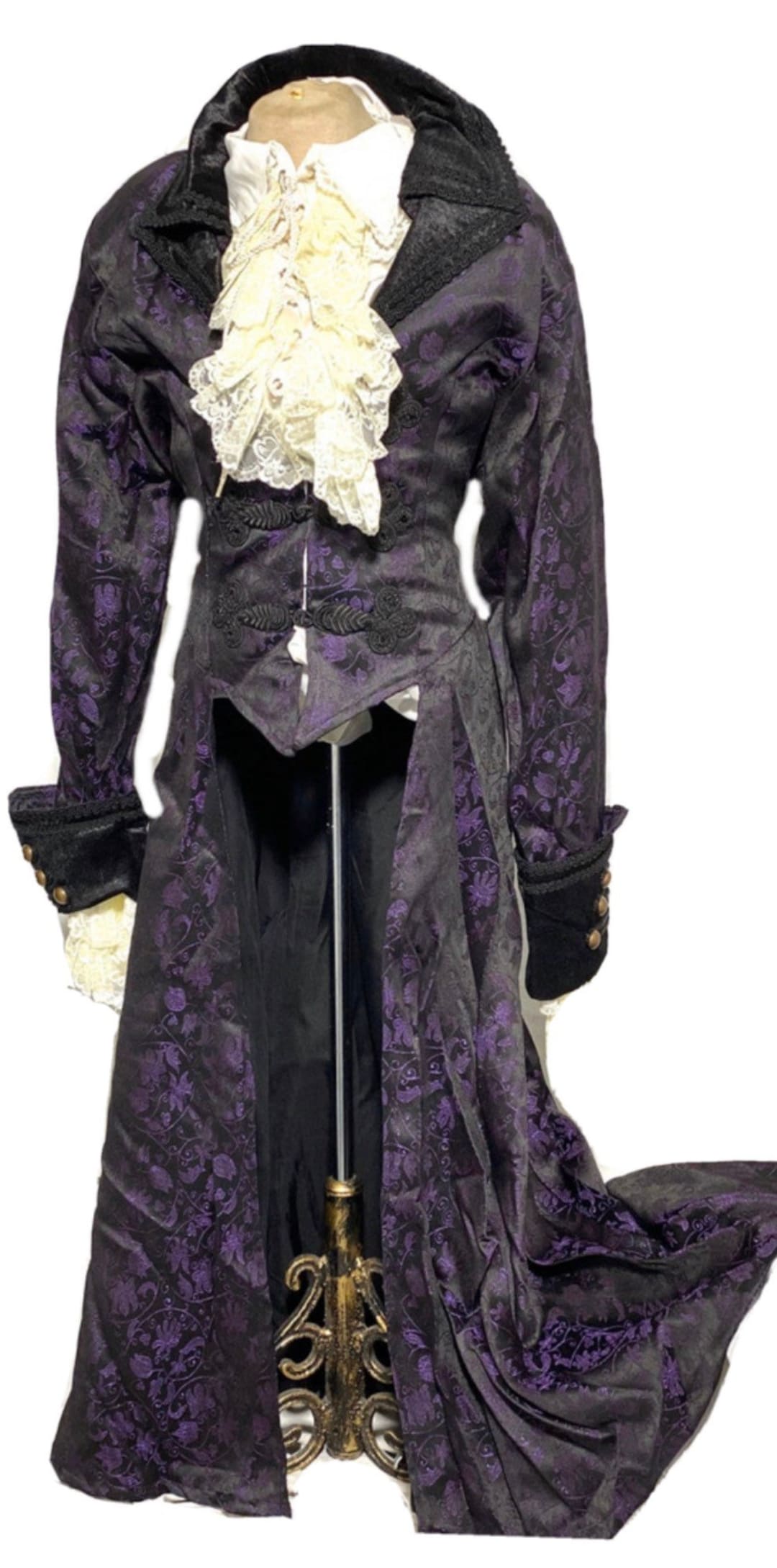 Gothic Steampunk Gothic Purple/black 