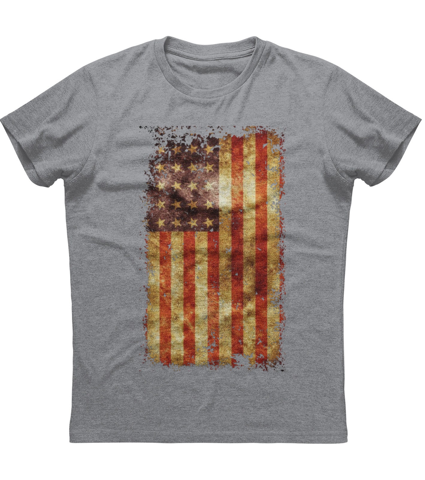 American Flag Patriotic Men's and Unisex Short Sleeve New | Etsy