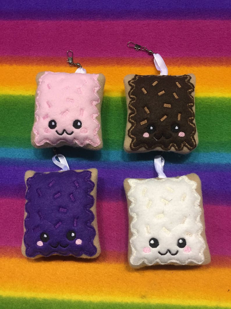 Poptart Toaster Pastry Plush Stuffed Animal Tiny Toy Single Etsy