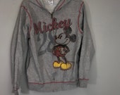 Vintage 90 s Retro Walt Disnet mickey mouse sweater jacket