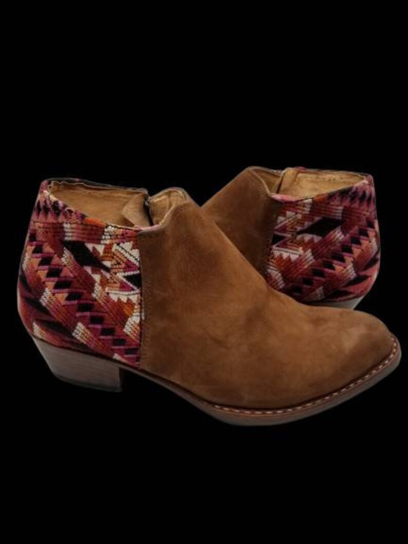 Ankle Boots Guatemalan Boots Guatemalan Booties Ankle Guatemalan Boots Women Booties Women Boots Women Shoes Pink Boots Pink Ankle Boots