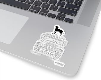 Dog Lover Kiss-Cut Stickers , Dog Mom Sticker, Street Dog Sticker