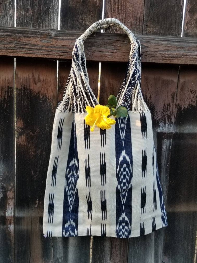 Market Bag Guatemalan Fabric Bag Tote Bag