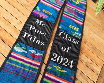 NOT CUSTOMIZABLE, Me Puse las Pilas Pride Sash, Latin Graduation 2024 SASH, Class of 2024 Stole, Gift for Graduation