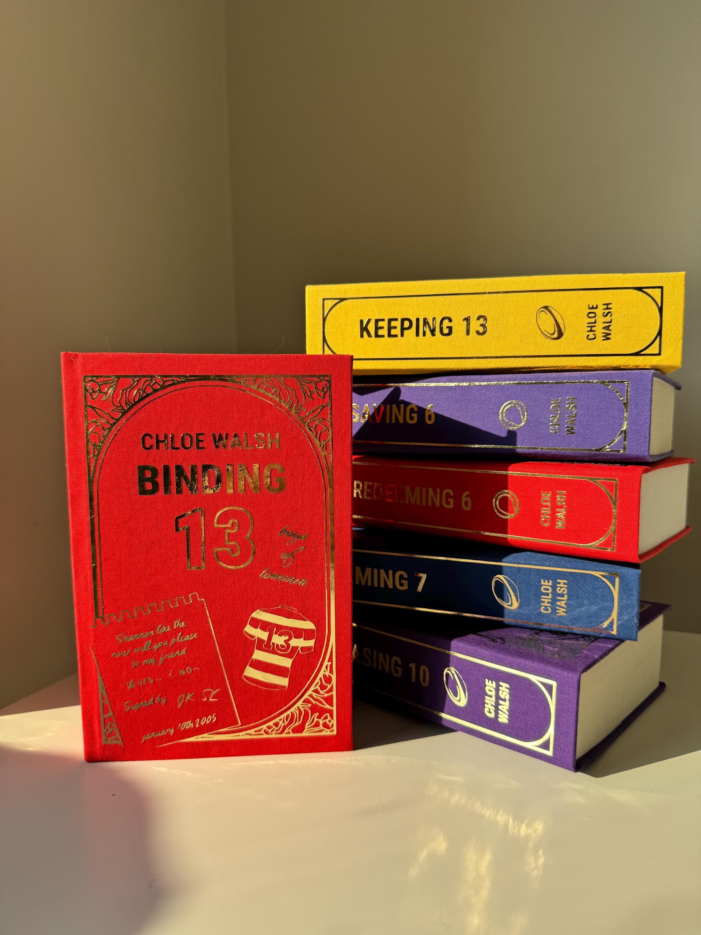 Chloe Walsh Boys of Tommen Book Set | Rebound Series Special