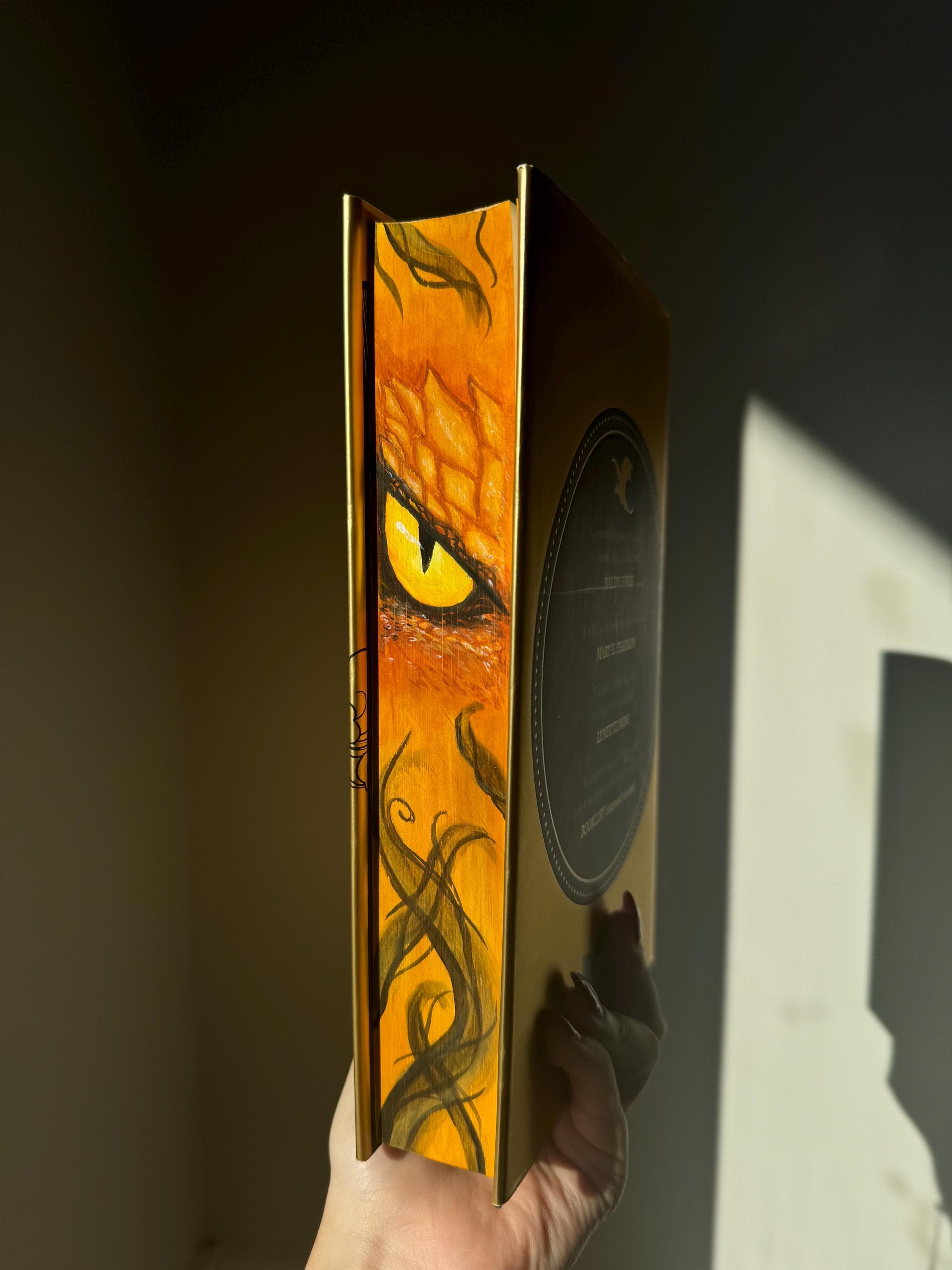 Empyrean Series | Special Edition, Handpainted, Painted spine, Rebecca Yarros, Fourth Wing, Iron Flame, Onyx Storm