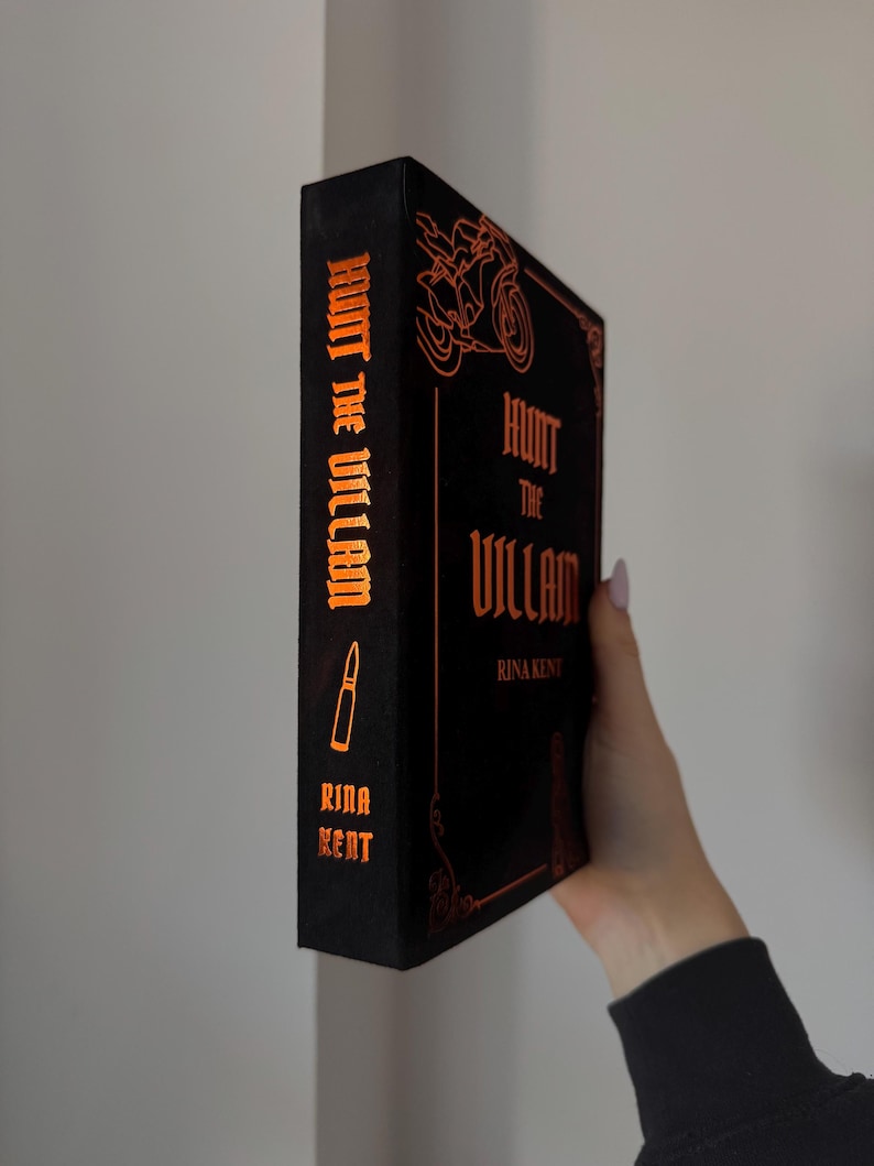 The Villain Series Special Edition Set | Handmade Foil Covers | Rina Kent Rebound Series Collectible image 3