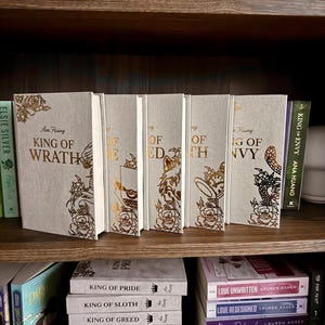 Kings of Sin Rebound Book Full Set | Special Edition Handmade Foil Covers | Ana Huang Collectible Series