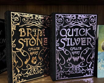 Quicksilver and Brimstone Special Edition | Handmade Foil Covers | Callie Hart Rebound Series: Fae and Alchemy Series