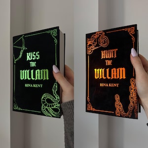 The Villain Series Special Edition Set | Handmade Foil Covers | Rina Kent Rebound Series Collectible image 1