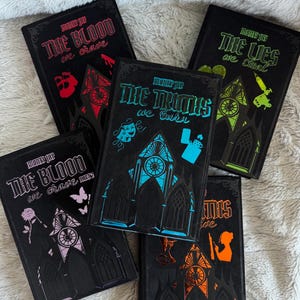 Hollow Boys-serien Bokset | Handgjorda folieomslag i specialutgåva | Monty Jay Rebound-serien