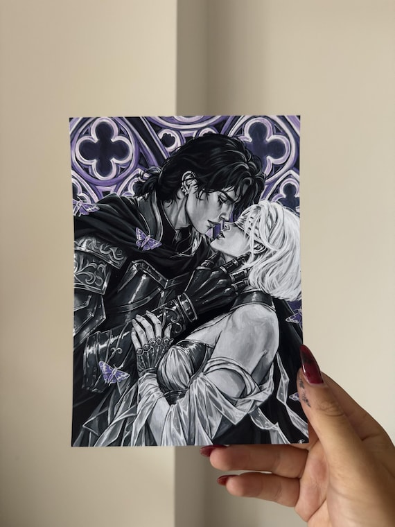 Unshrouded – Dark Fantasy, Book Art Print