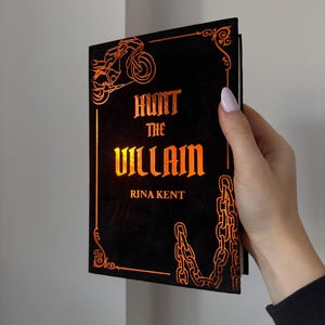The Villain Series Special Edition Set | Handmade Foil Covers | Rina Kent Rebound Series Collectible image 6