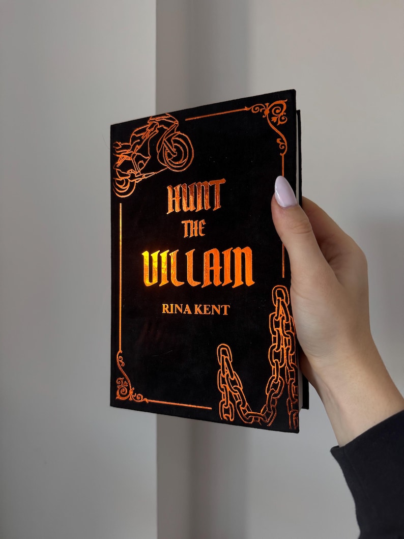 The Villain Series Special Edition Set | Handmade Foil Covers | Rina Kent Rebound Series Collectible image 6