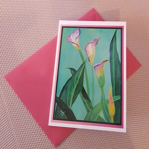 Blumen, Karte, Floralcard, Greetingcard, Klappkarte