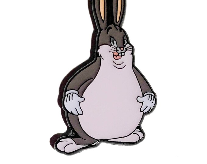 Big Chungus Enamel Pin Limited Edition lapel / Hat / Jacket CLEARANCE ...