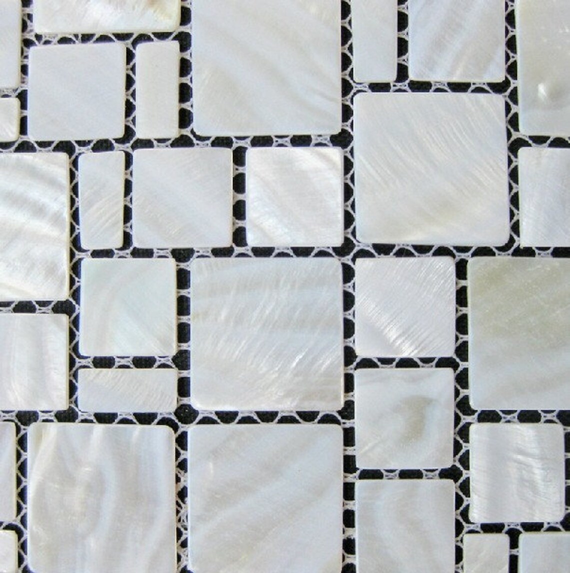 Mother of Pearl Tile Kitchen Backsplash MOP064 Pearl White - Etsy