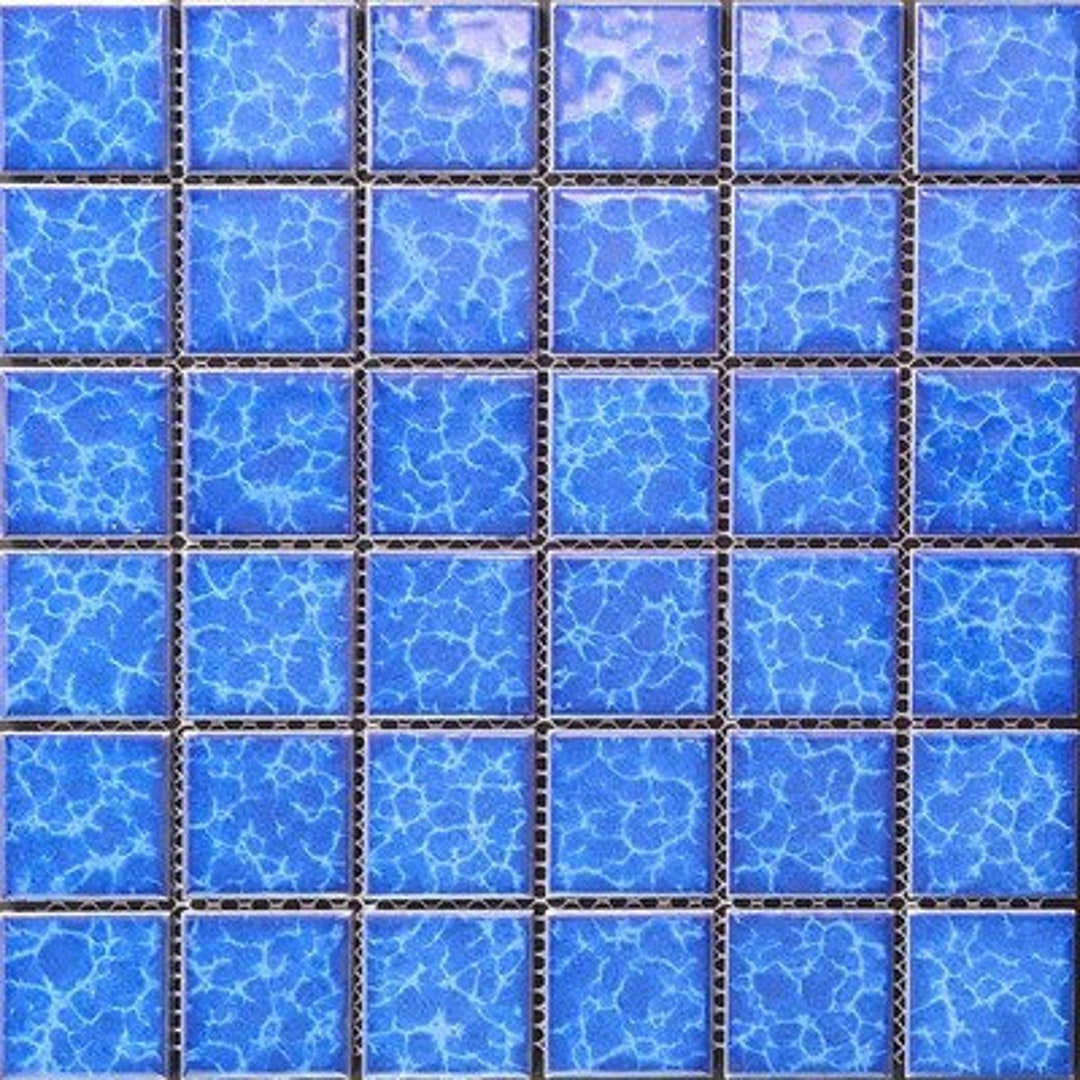 Blue Porcelain Tile PCMT19015 Kitchen Backsplash Bathroom Wall Flooring