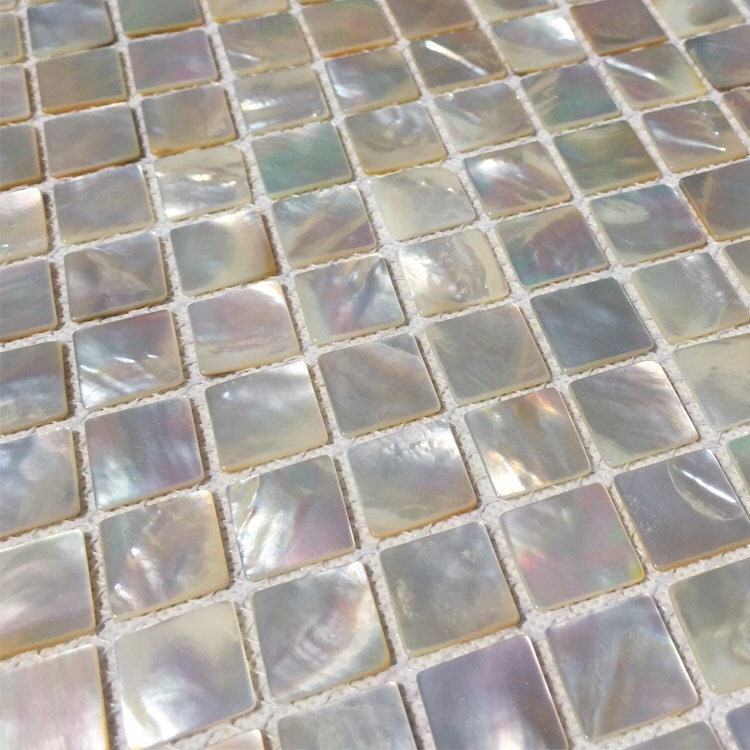 Luxury Mother of Pearl Tile Backsplash MOP19018 Deep Sea Butterfly