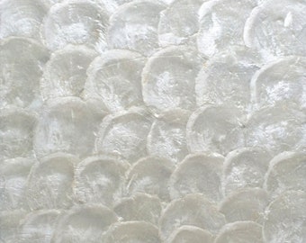 22 PCS White Mirror Shell Mosaic Mother Of Pearl Tile Backsplash Bathroom Wall Tiles MOPSL084