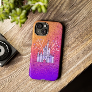 Cinderella Castle Tough Case, Phone Protector, Disney Lover Gift, Protective Cover, Fairytale Phone Case, Iphone 16 Case, Custom Phone Case
