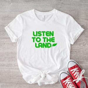 Retro Listen To The Land Epcot Inspired Tee, T-Shirt, Shirt, Vintage Disney, Disneyland, Epcot Center, Magical Vacation Apparel