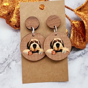 Carousel of Progress Inspired Earrings / Disney Parks Inspired Earrings / Rover / Disney Dog Inspired / Attractions / Gifts Under 15